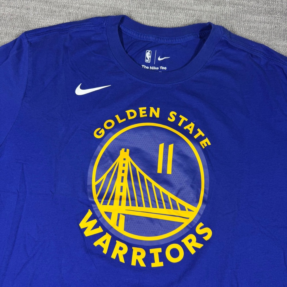 Nike Golden State Warriors Klay Thompson 11 NBA T-Shirt Blue XXL Basketball